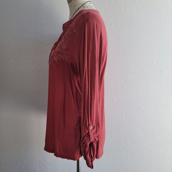 SONOMA Embroidered Top - Picture 3 of 5